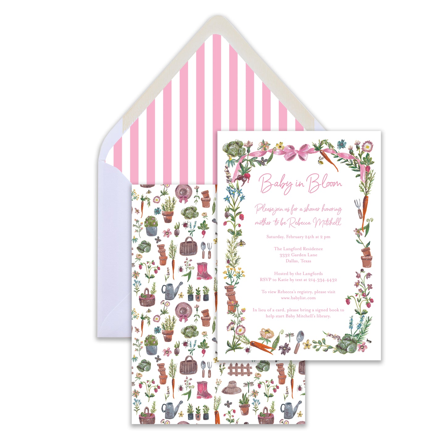 Garden Party Invite