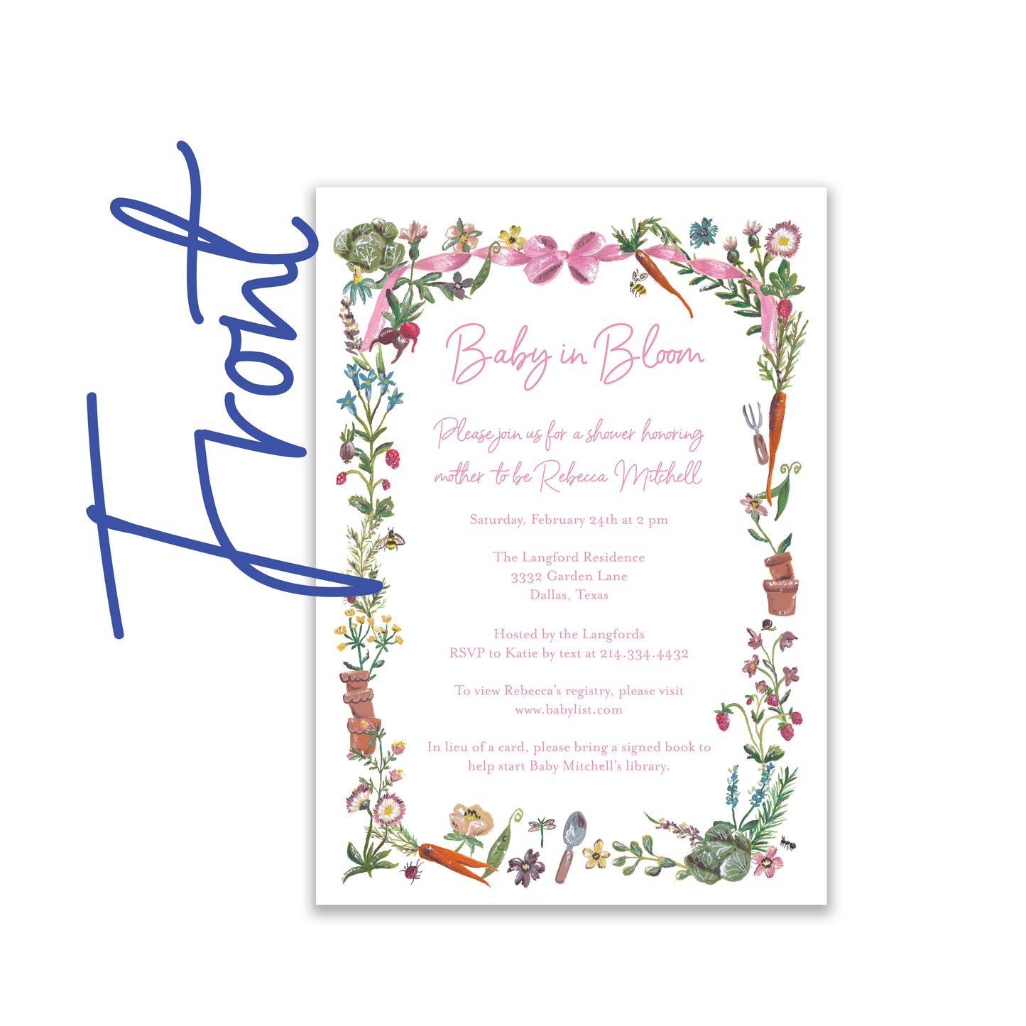 Garden Party Invite
