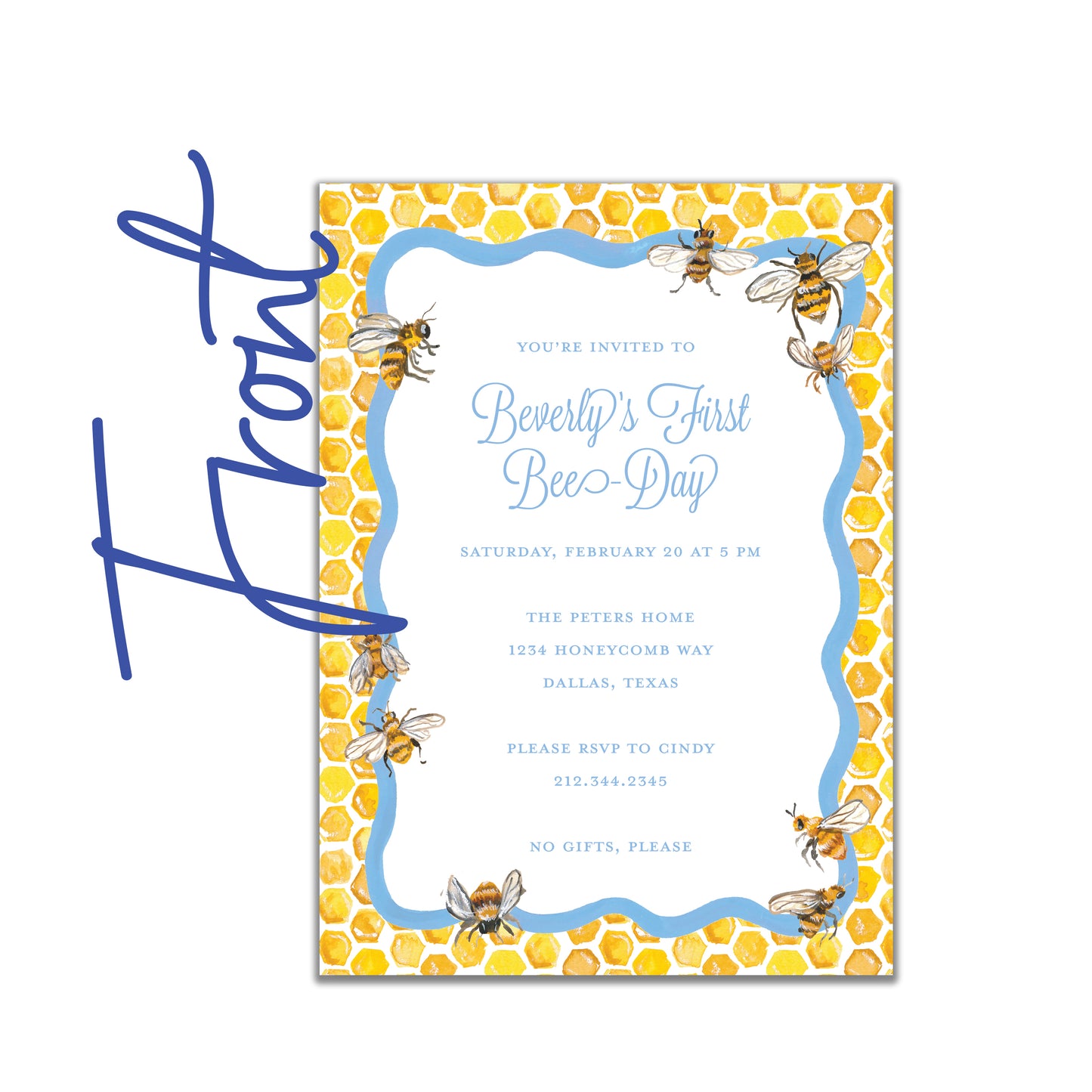 Show Me the Honey Invite