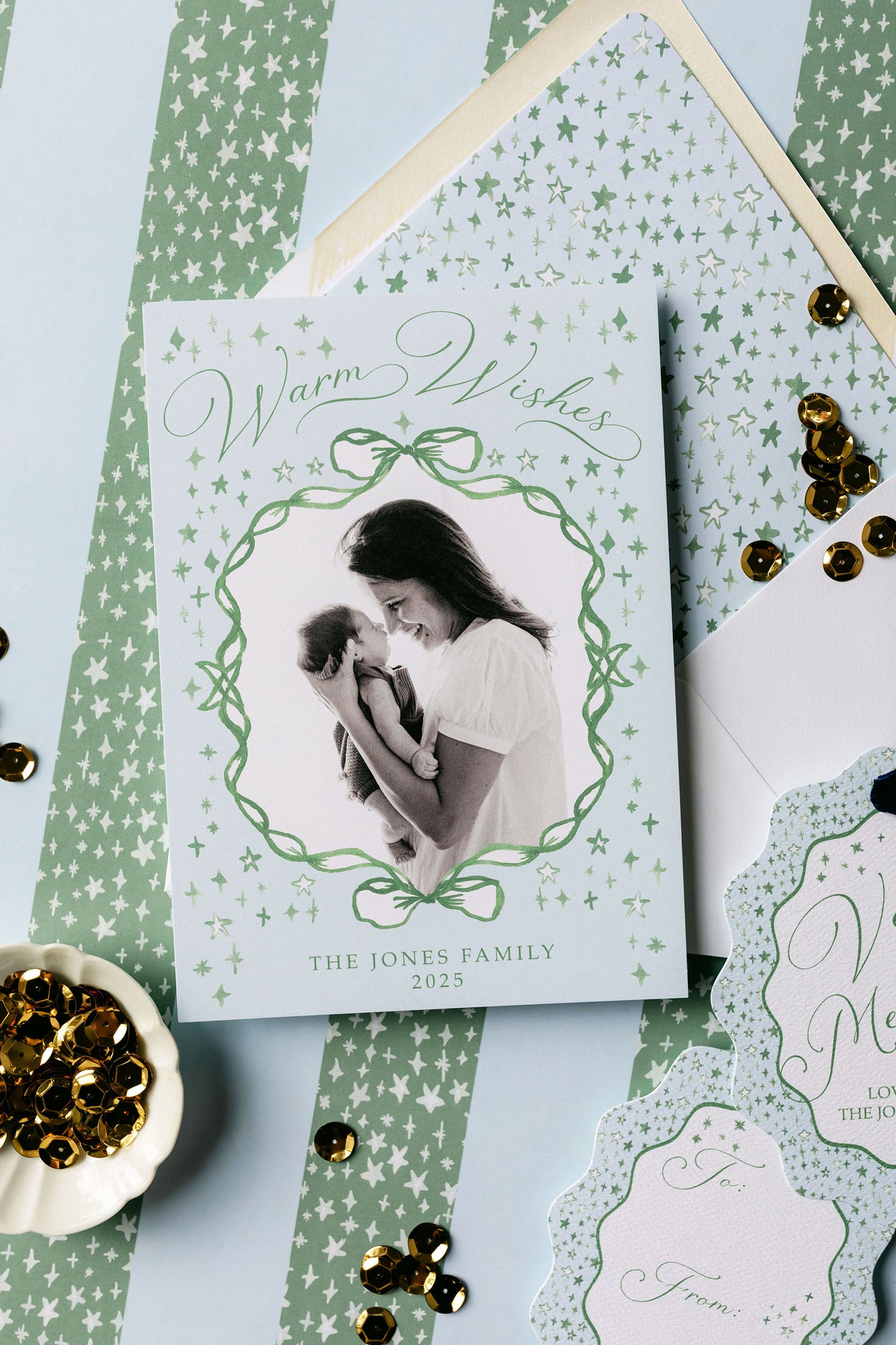 Starry Christmas Card