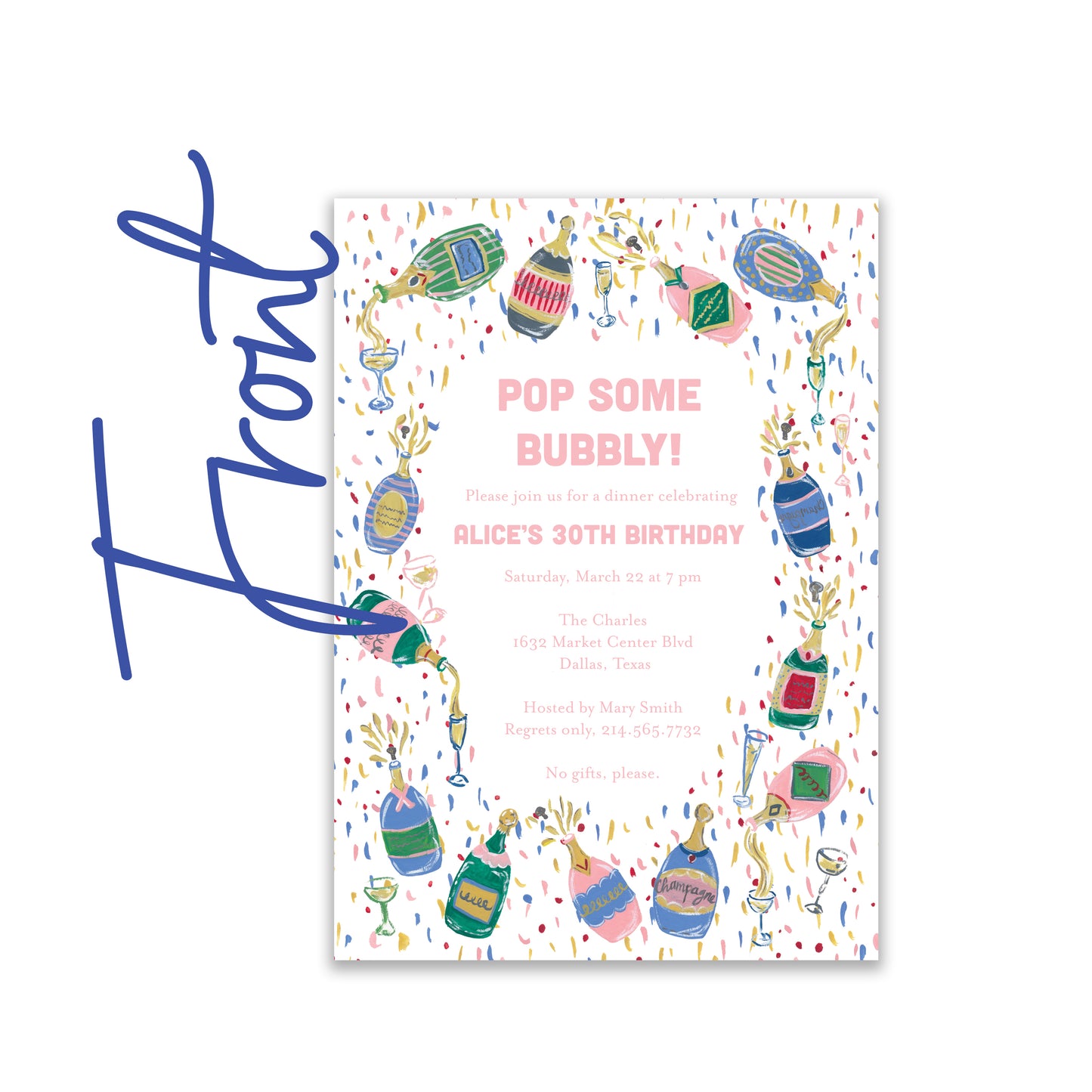 Bubbly Invite