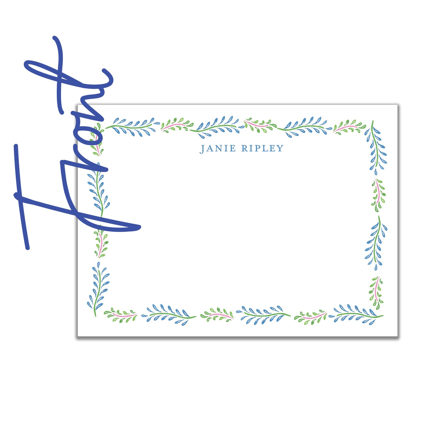 Colorful Botanical Stationery