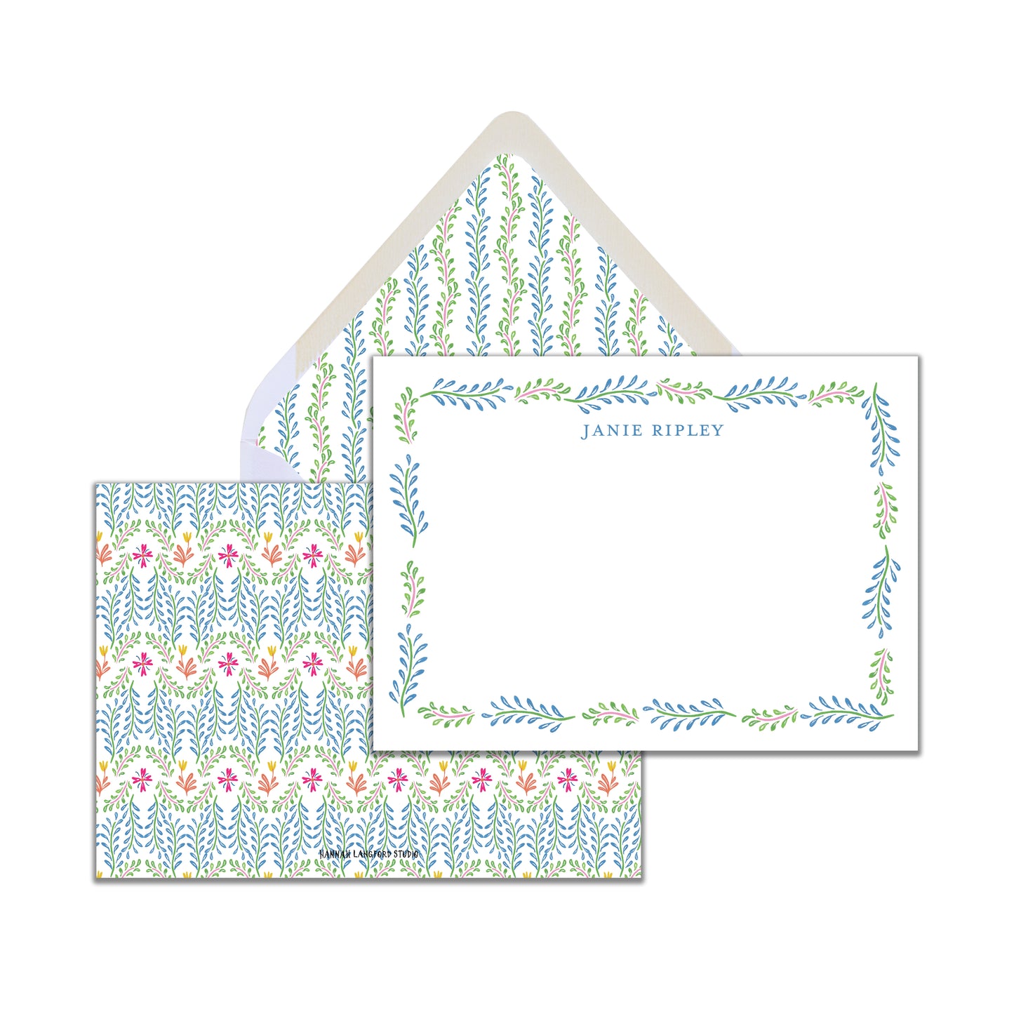 Colorful Botanical Stationery