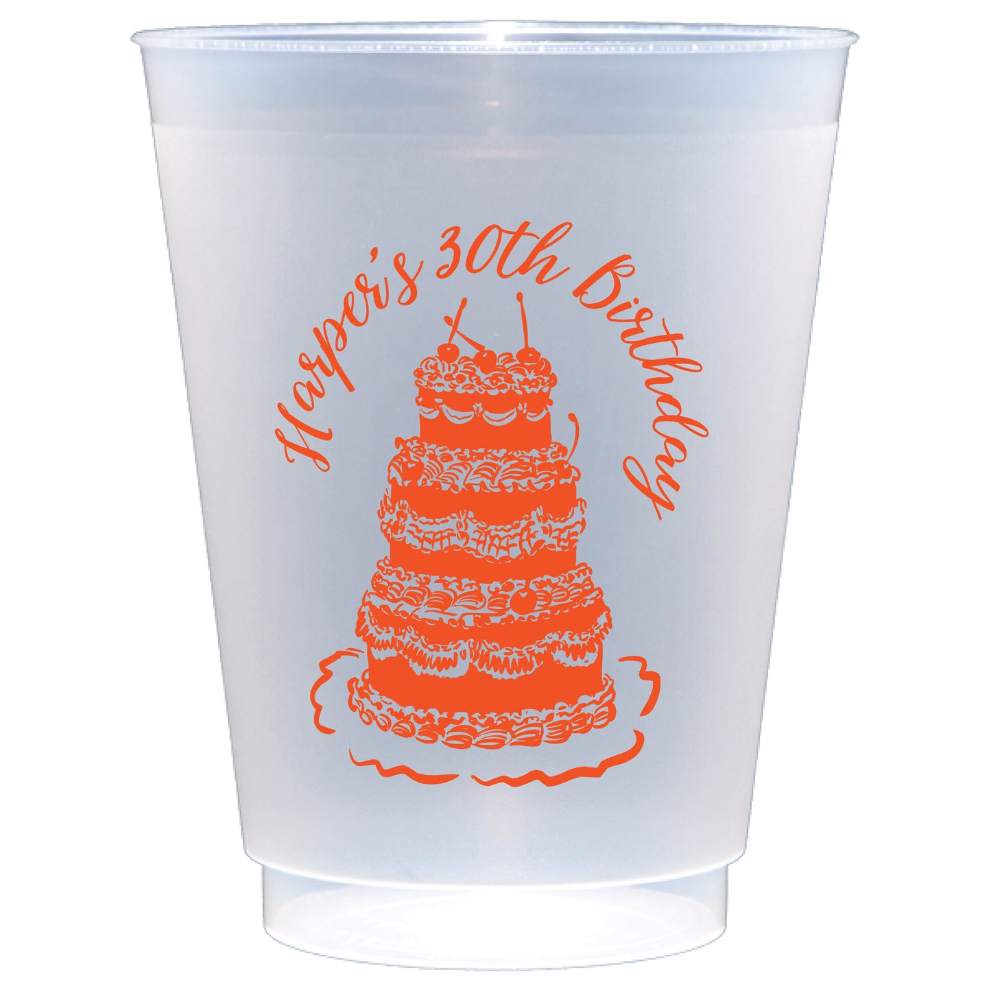 Birthday Cake Party Cups