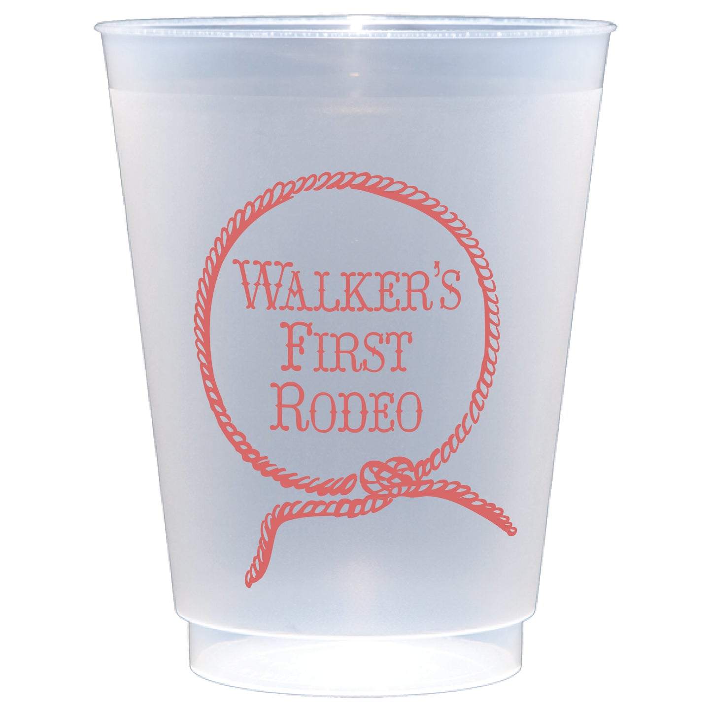Western Lasso Party Cups
