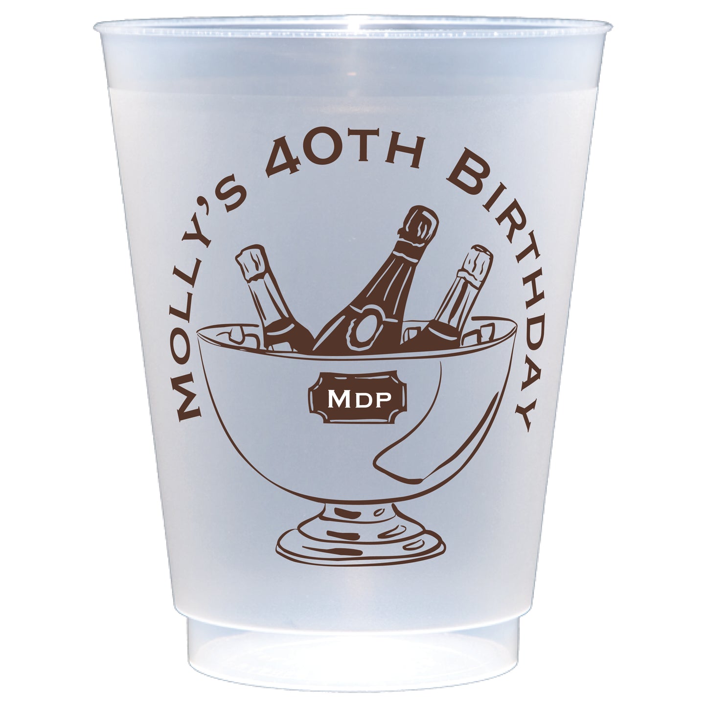 Champagne Bowl Party Cups