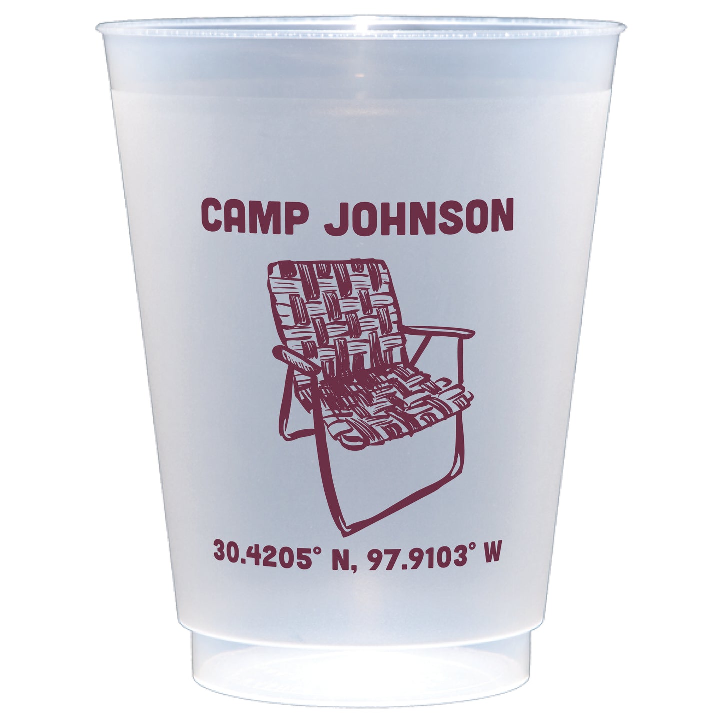 Camp Chair Party Cups