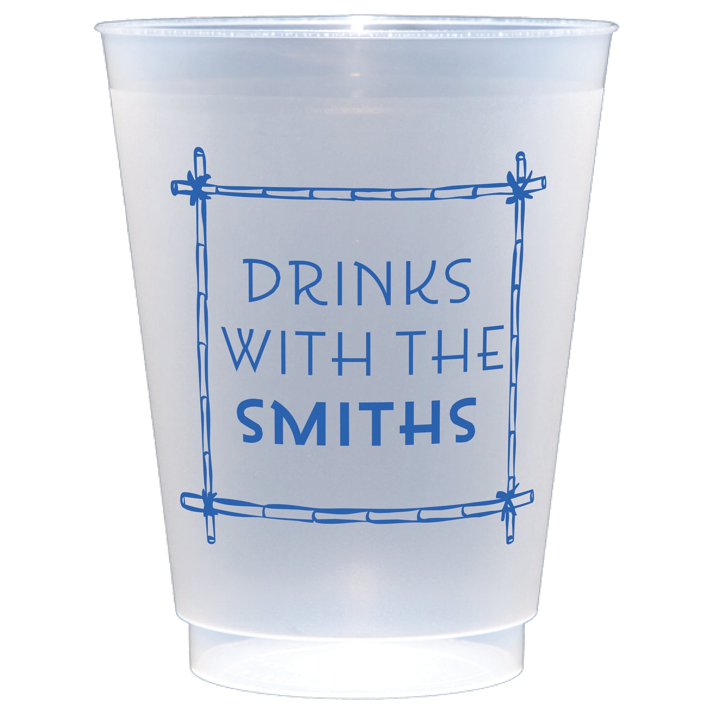 Bamboo Border Party Cups