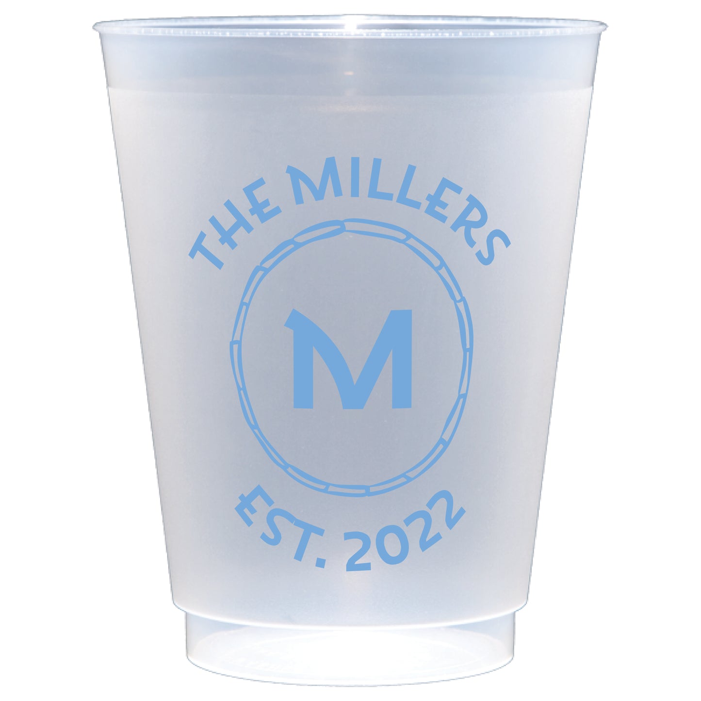 Bamboo Oval Party Cups