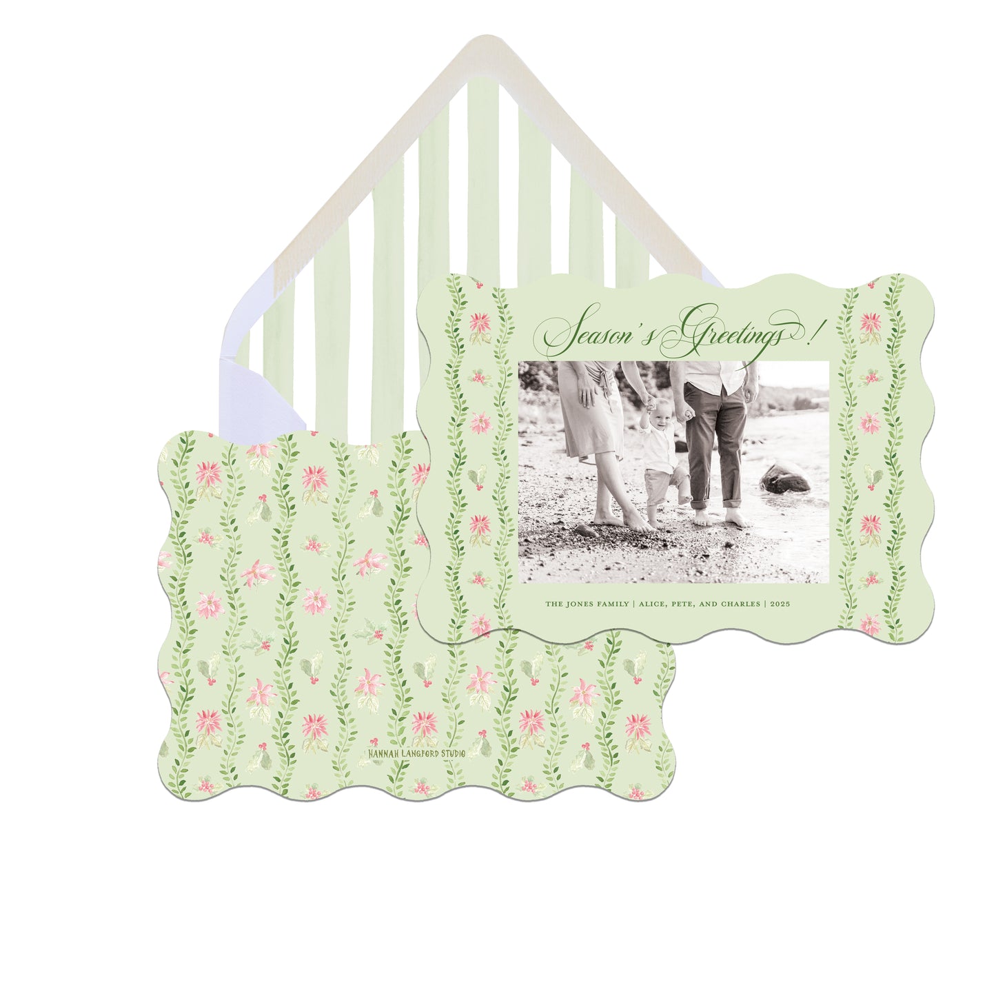 Festive Vines Christmas Card