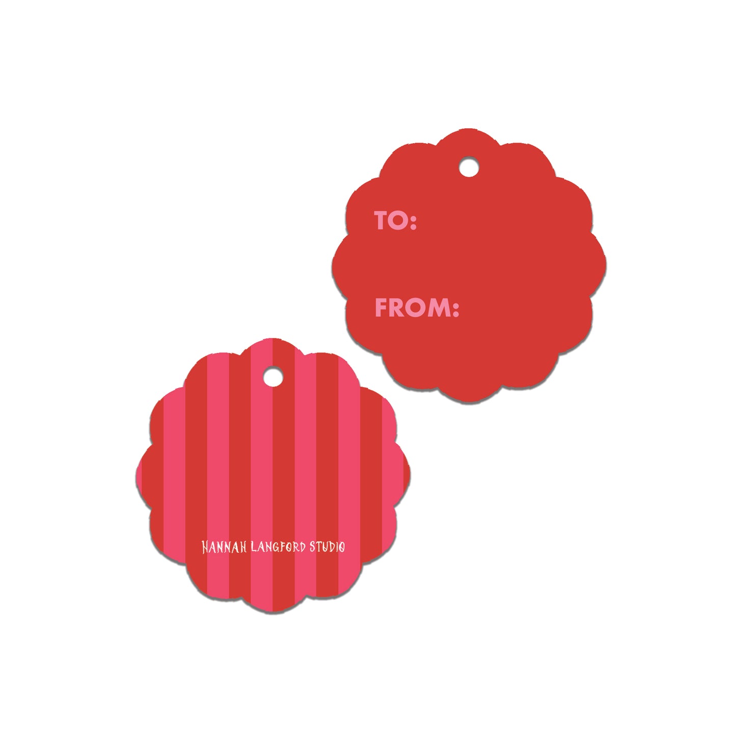 Merry, Happy, Etc. Gift Tag