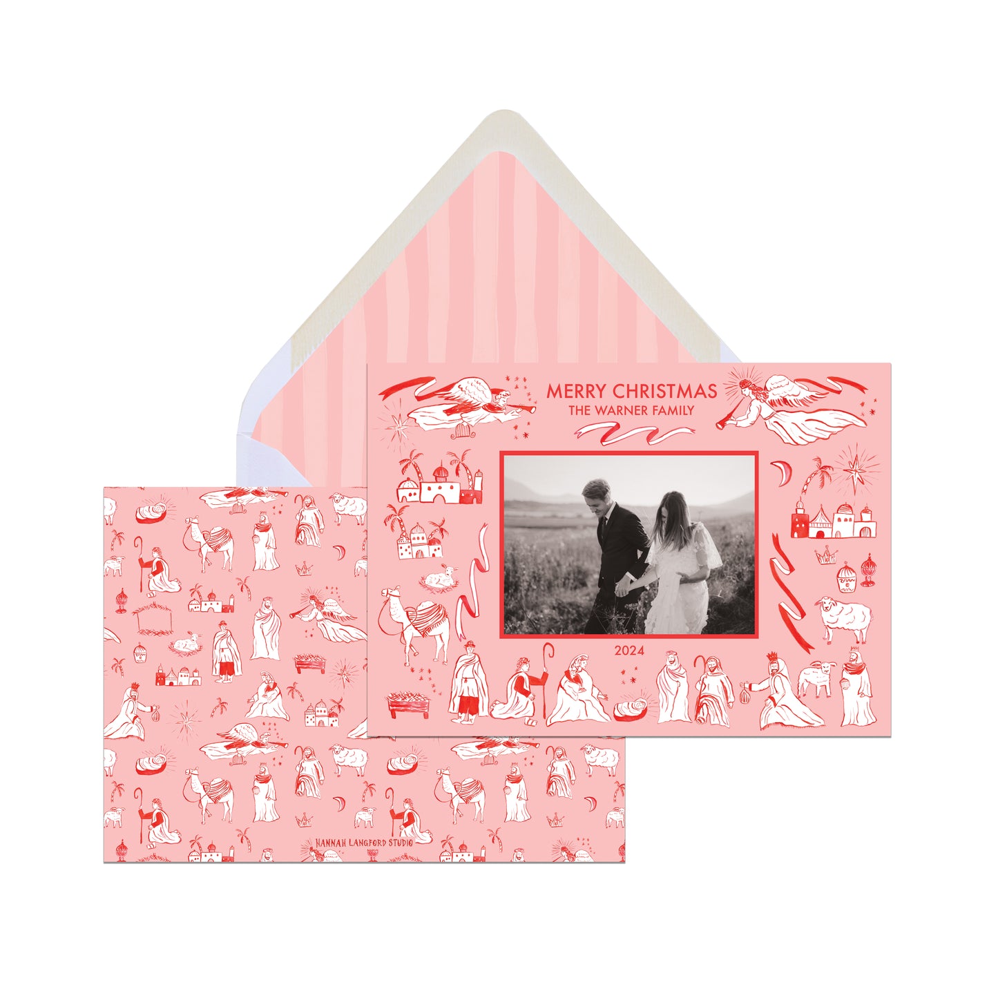 Silent Night Christmas Card