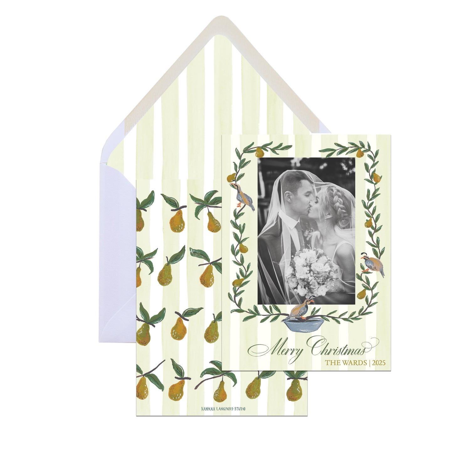 Partridge & Pears Christmas Card