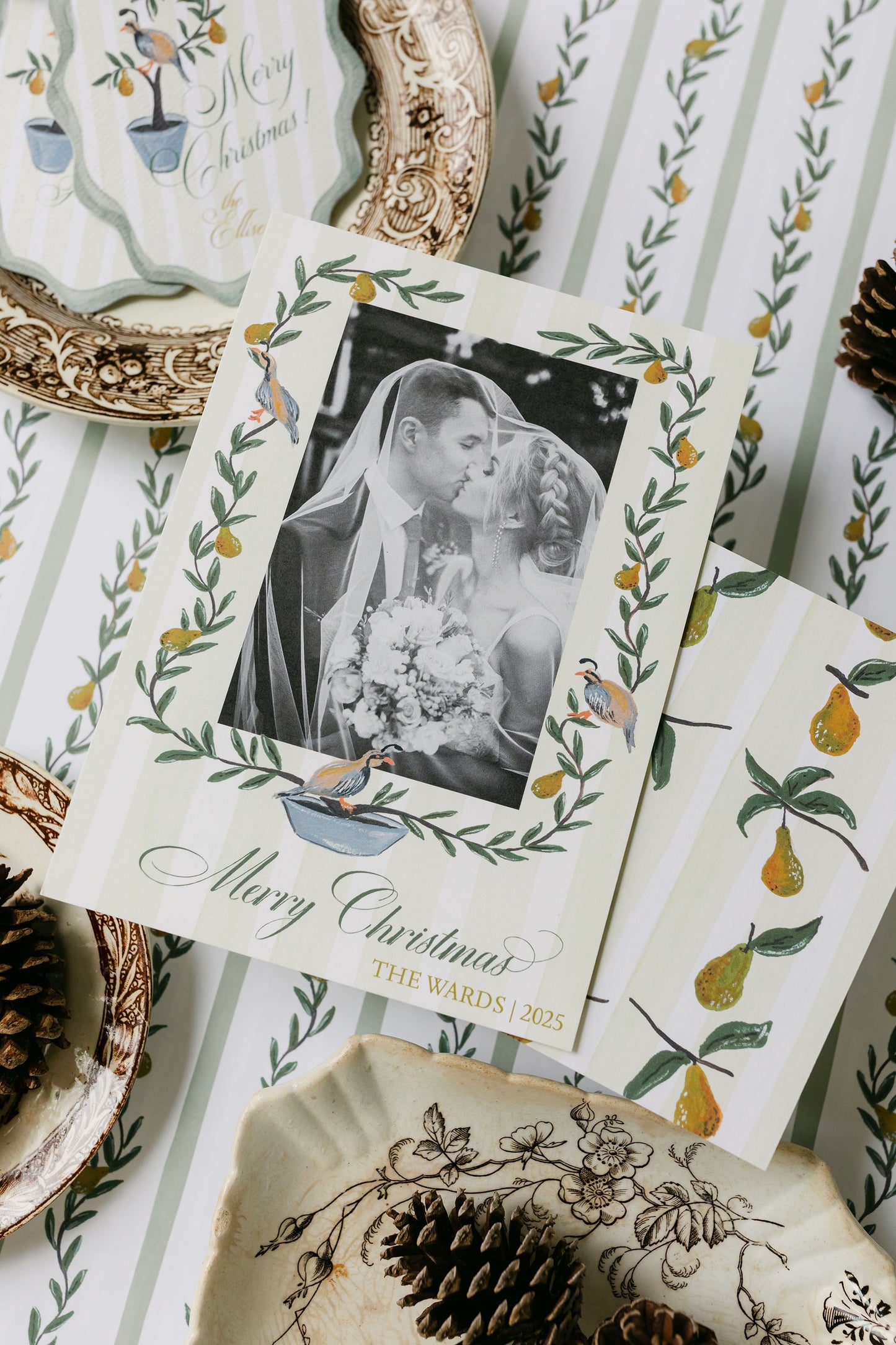 Partridge & Pears Christmas Card