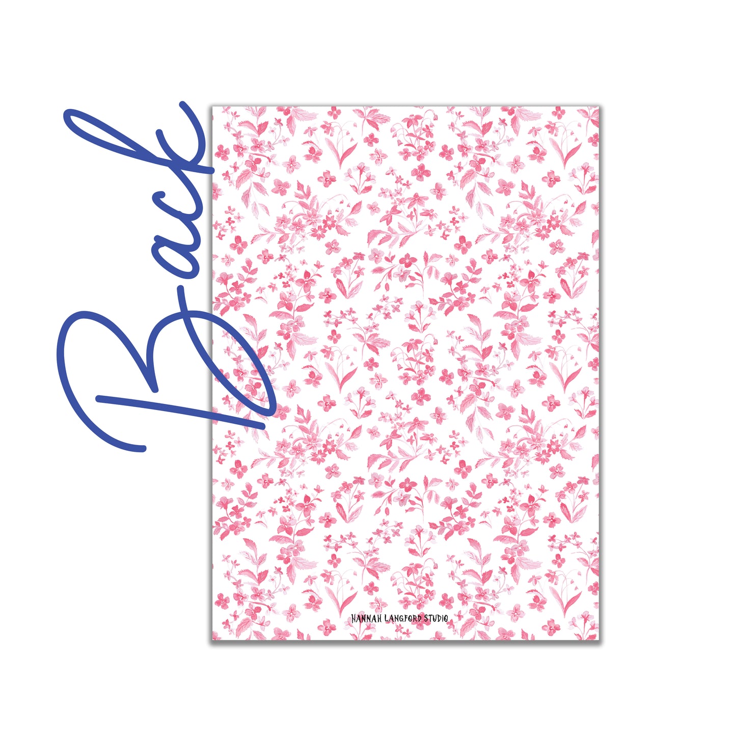 Pink Watercolor Floral Invite