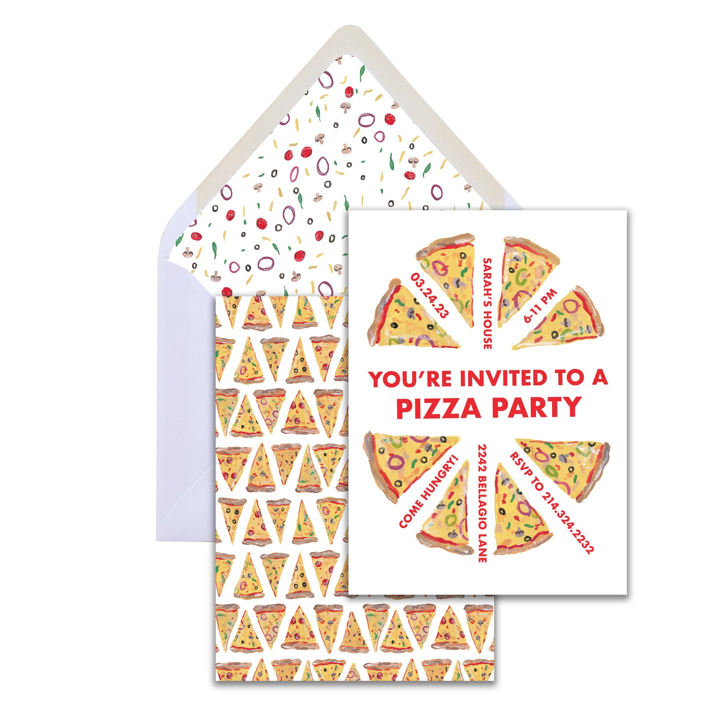 Pizza Party Invite