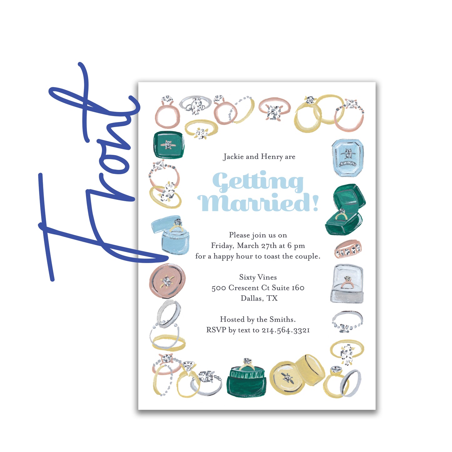 Diamonds are Forever Invite
