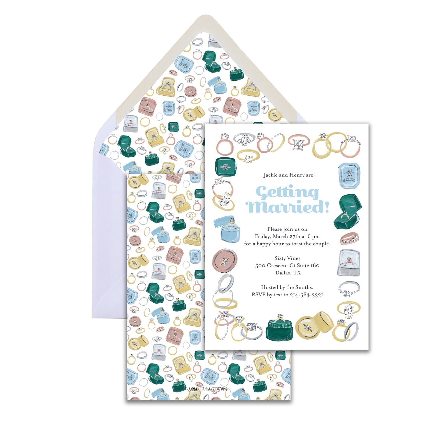 Diamonds are Forever Invite