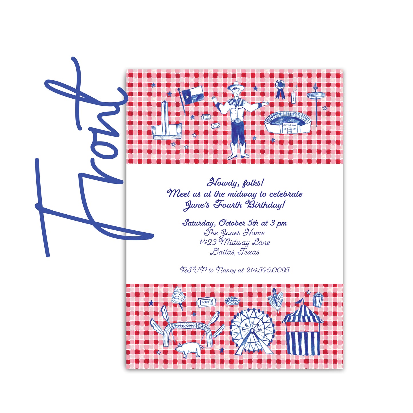 Texas State Fair Invite