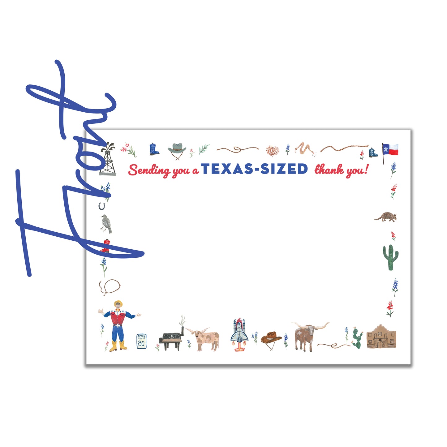 Texas-Sized Stationery