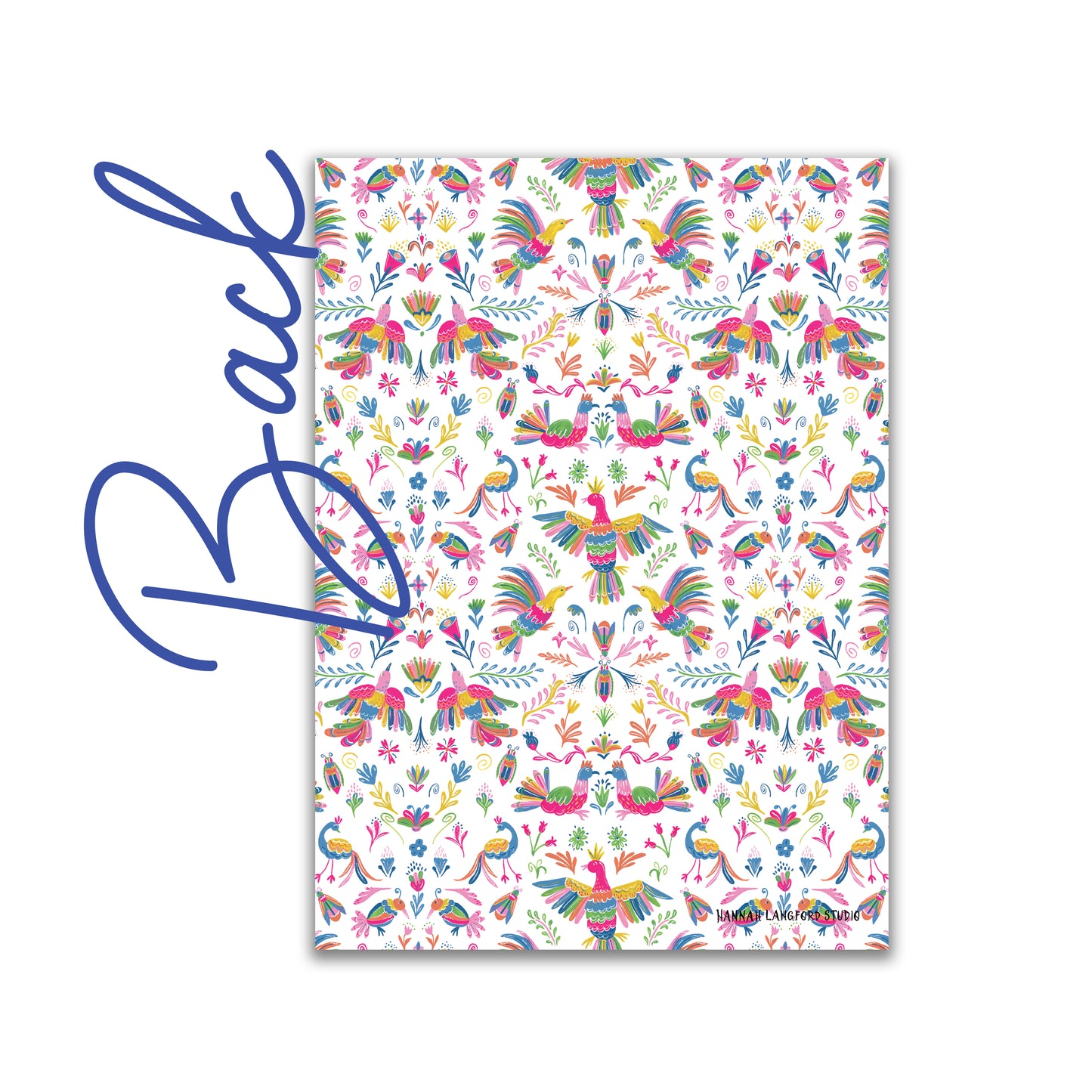Colorful Otomi Invite