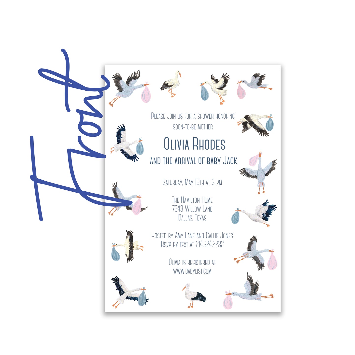 Storks Invite