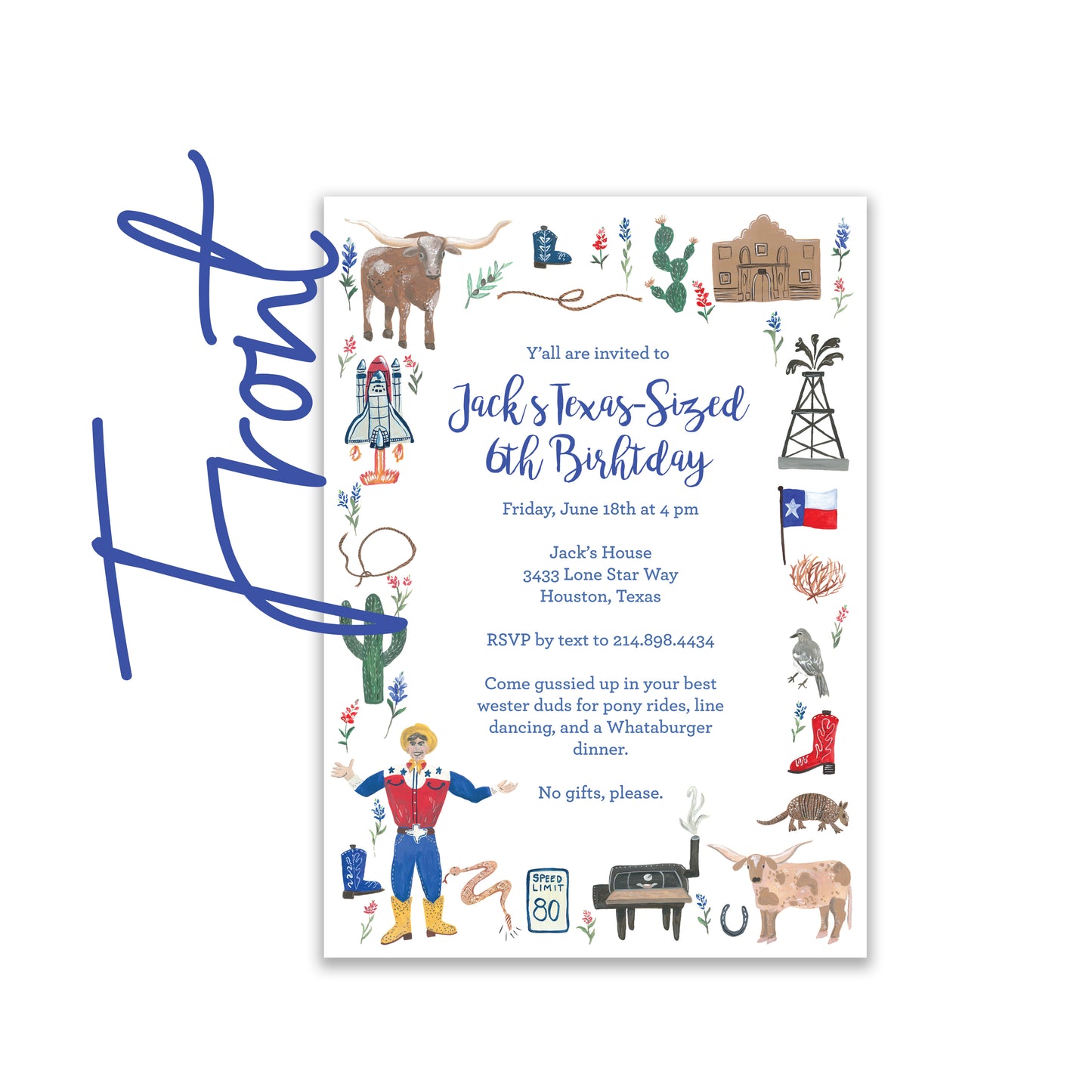 Texas-Sized Invite