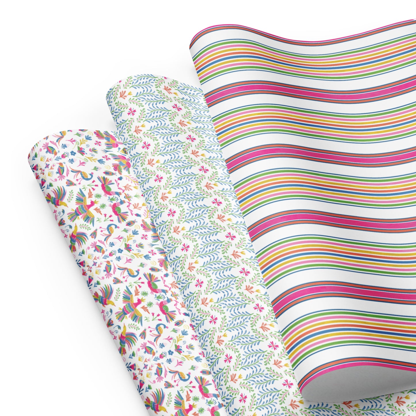Colorful Otomi Gift Wrap