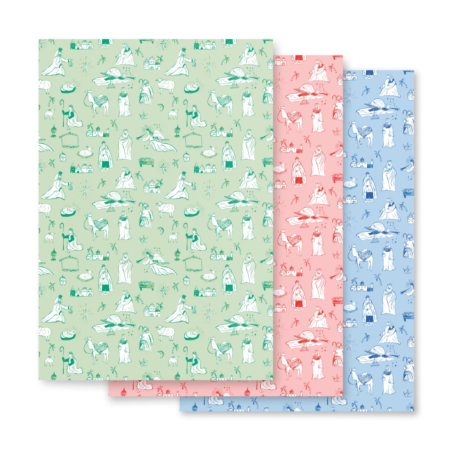 Silent Night Christmas Gift Wrap