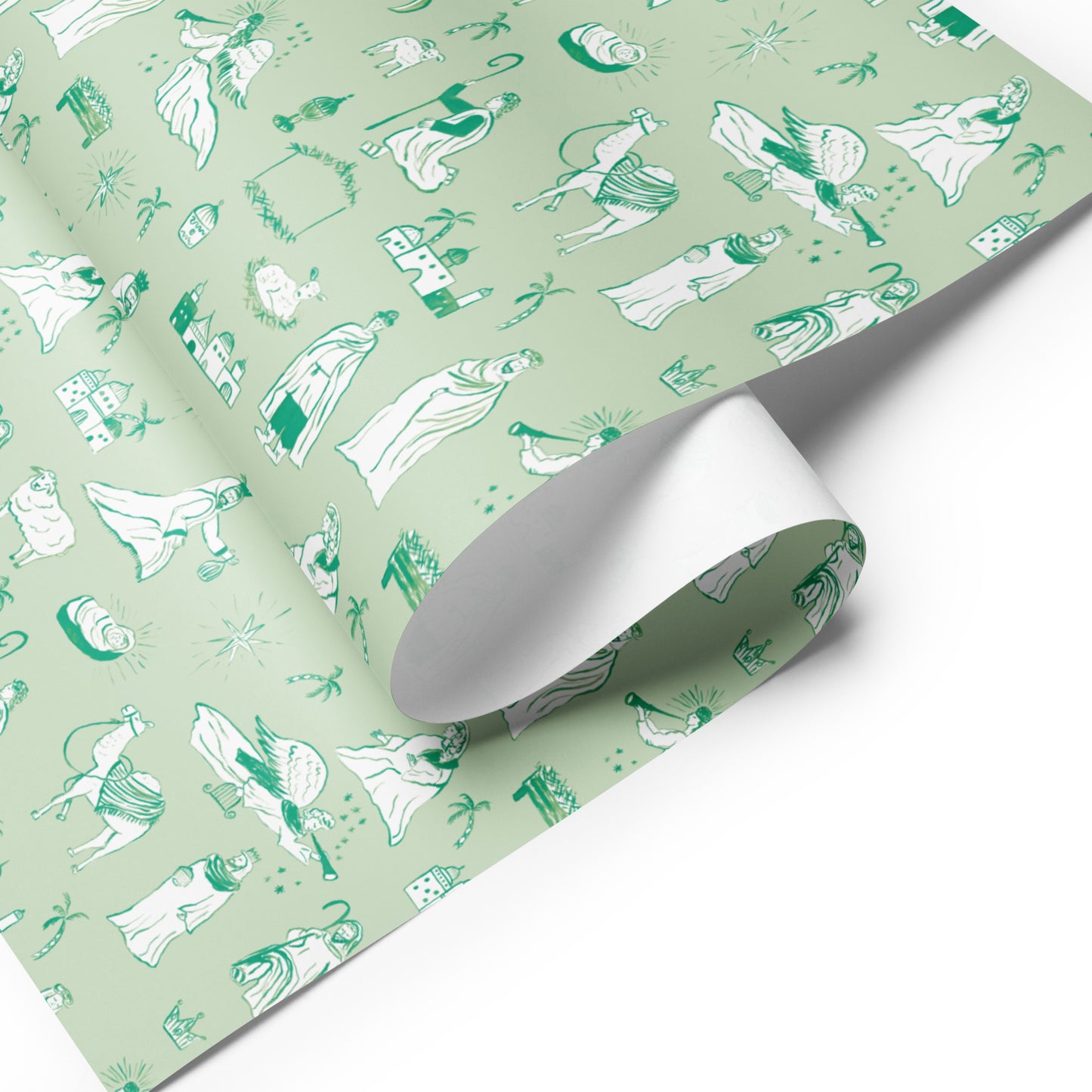 Silent Night Christmas Gift Wrap