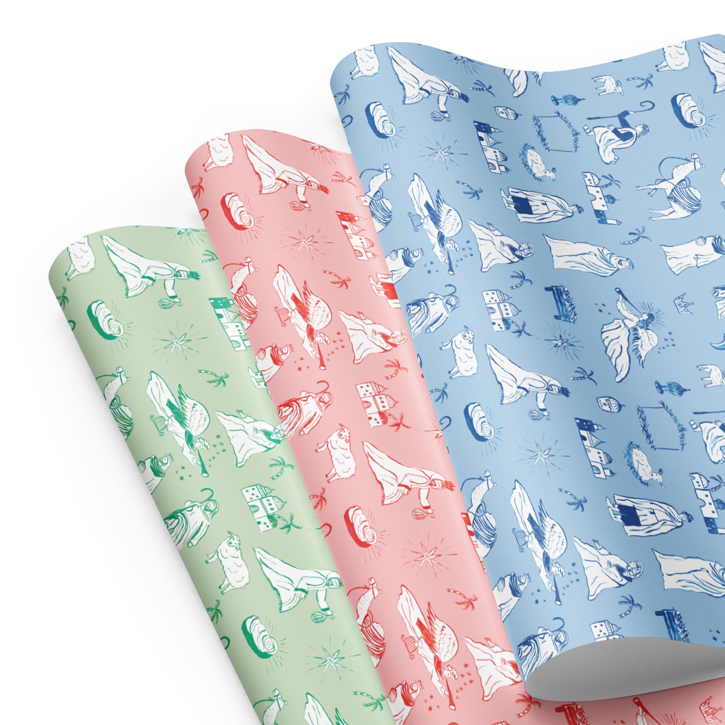 Silent Night Christmas Gift Wrap