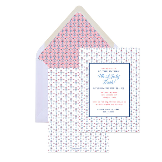 Star Spangled Invite