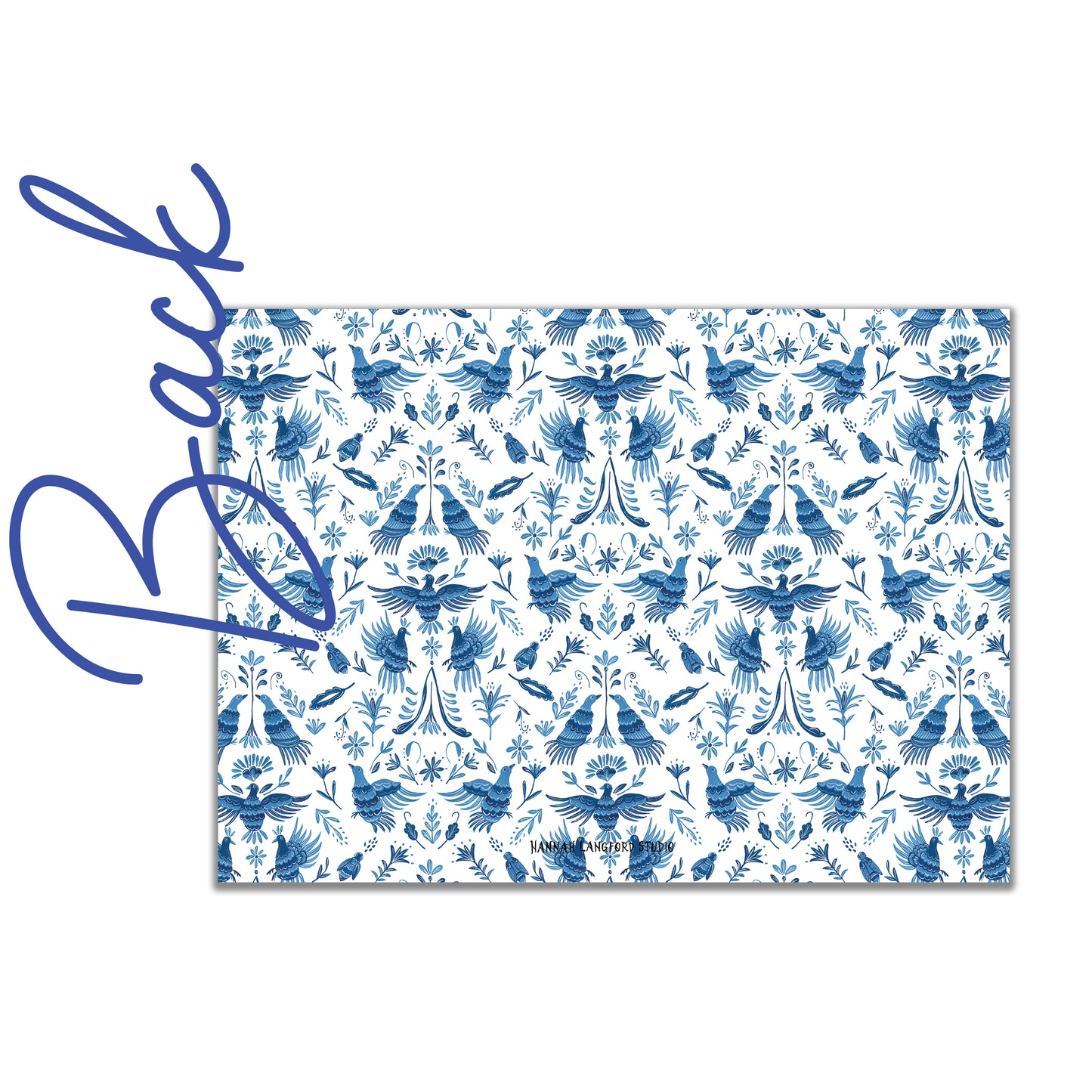 Blue Birds Stationery