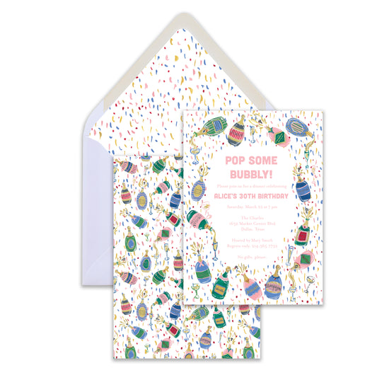 Bubbly Invite