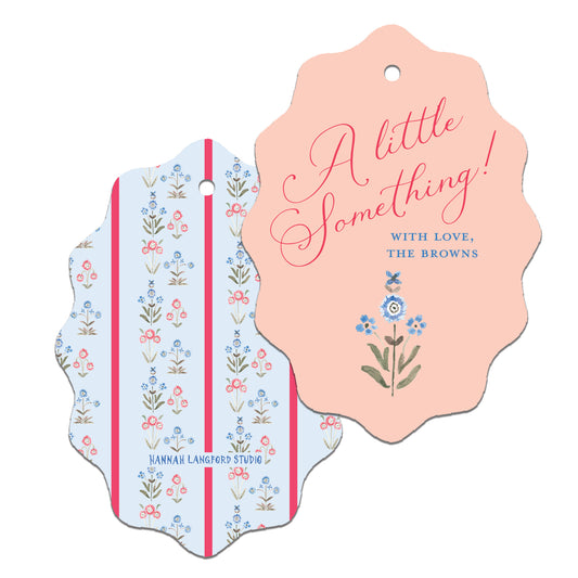 Cornflower Gift Tag