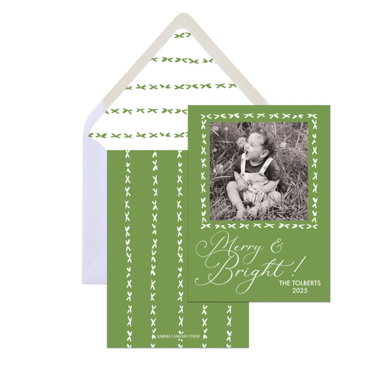 Cross Stitch Christmas Card