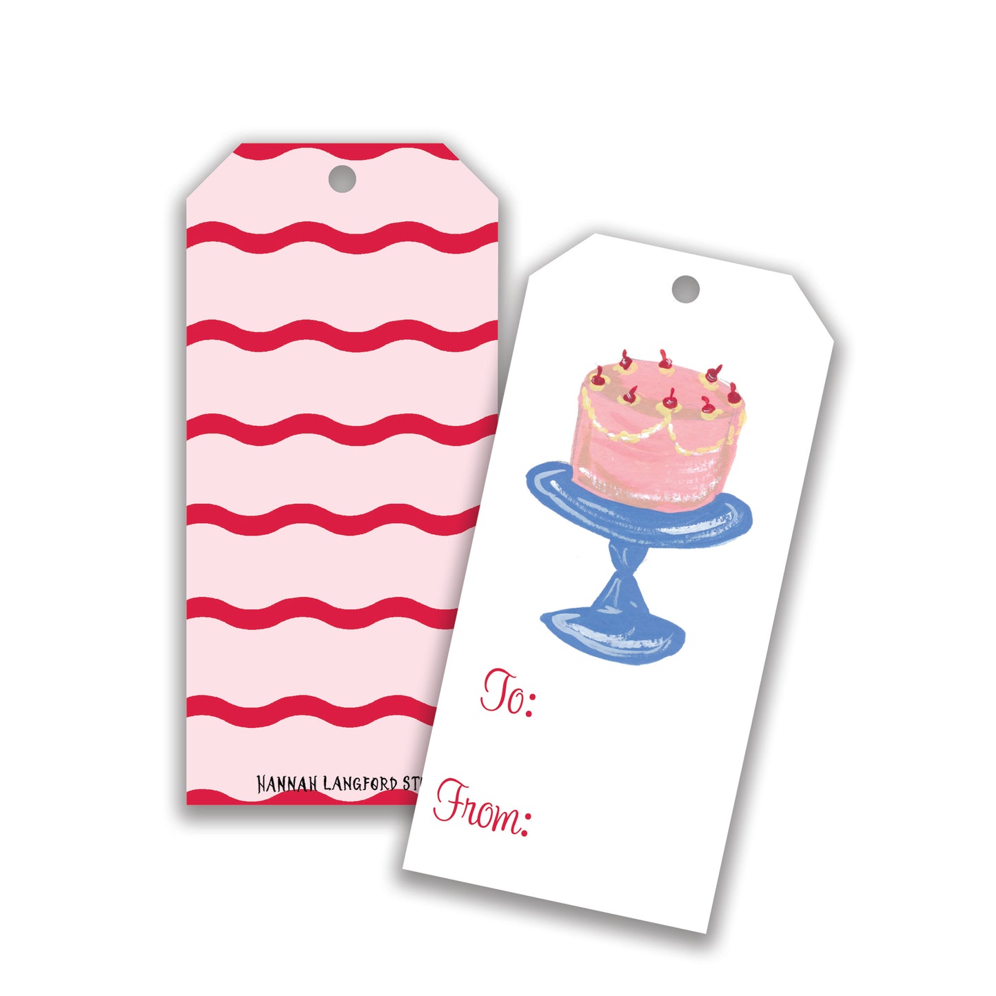 Fancy Cakes Gift Tags