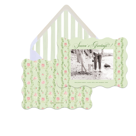 Festive Vines Christmas Card