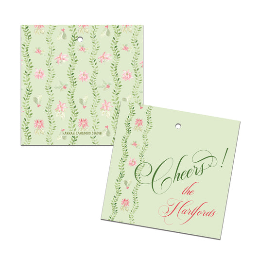Festive Vines Gift Tags