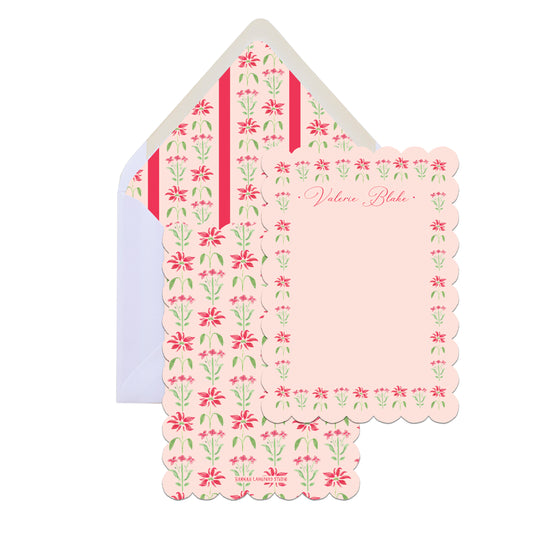 Geranium Stationery