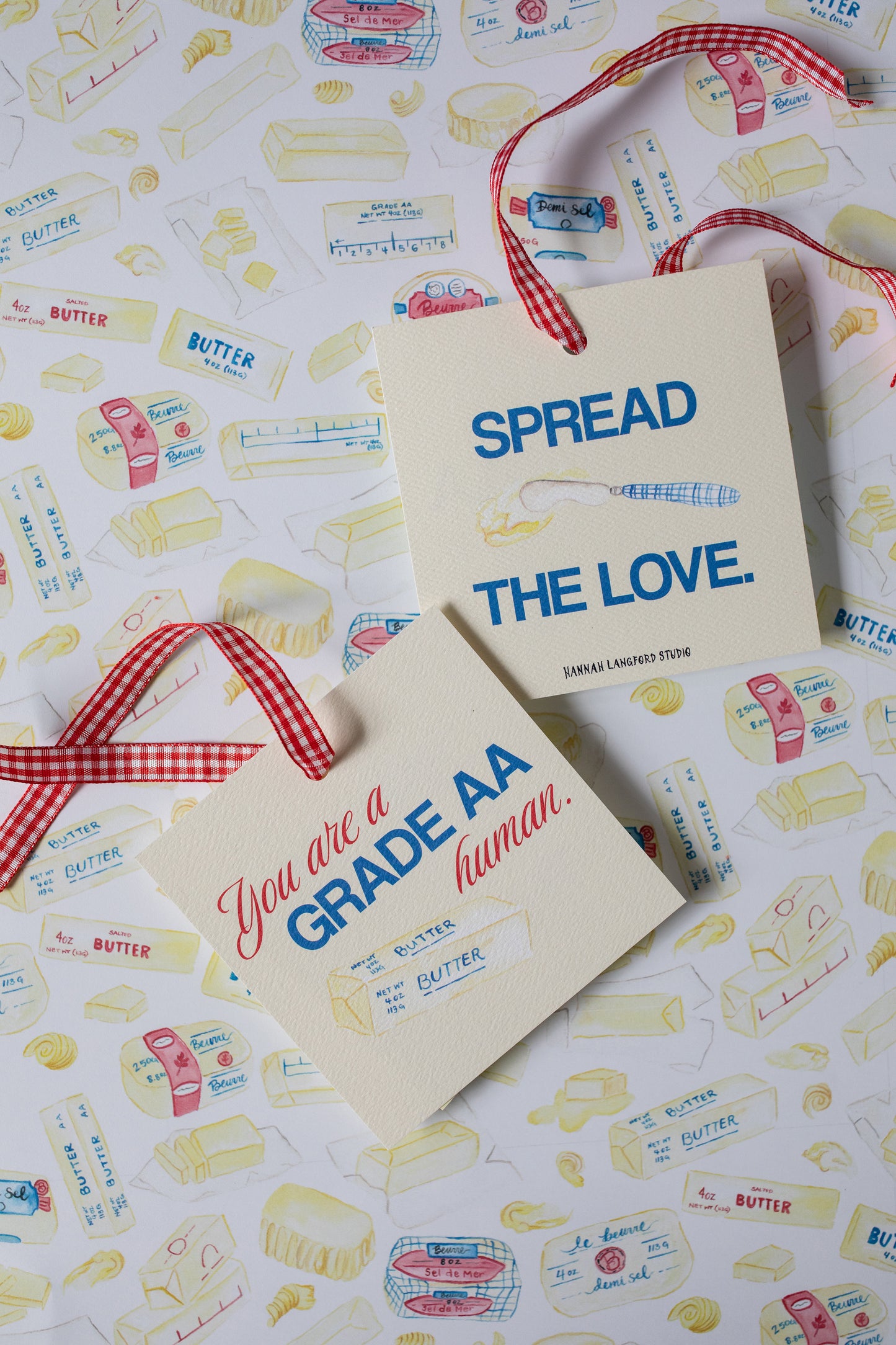 Butter Gift Tags