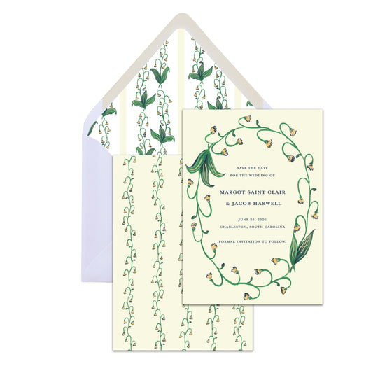 Lily of the Valley Invite