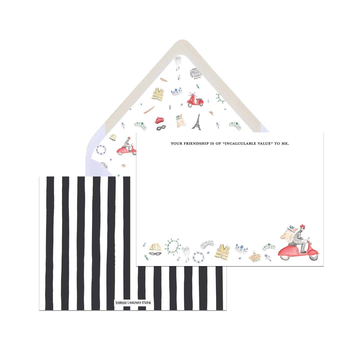 Louvre Heist Stationery