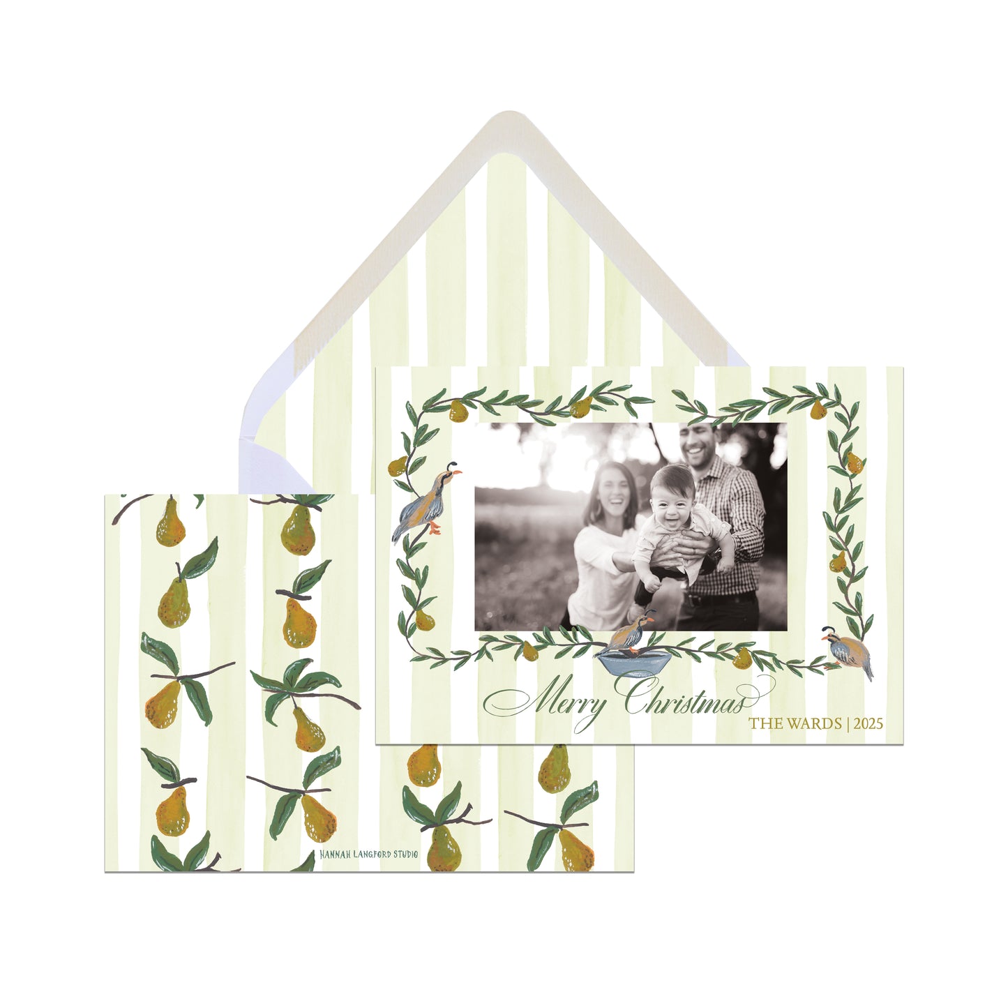 Partridge & Pears Christmas Card