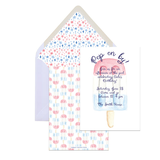 Popsicle Invite