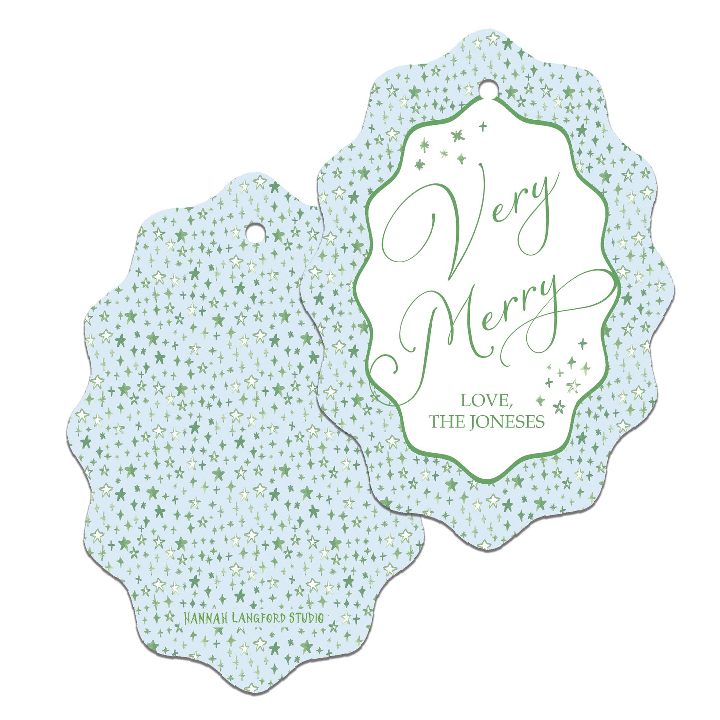 Starry Gift Tag