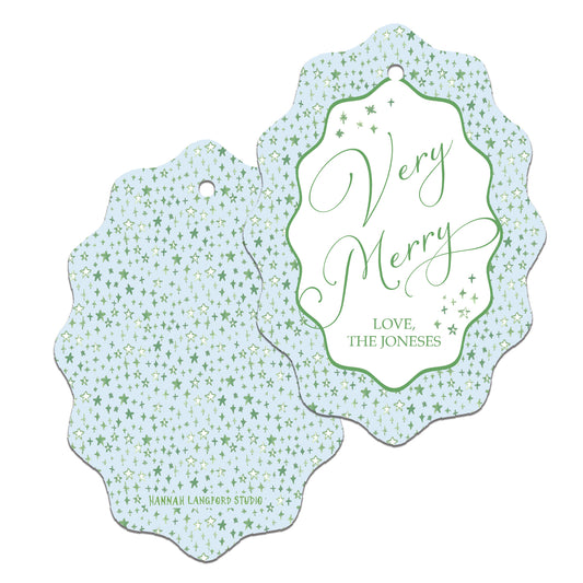 Starry Gift Tag