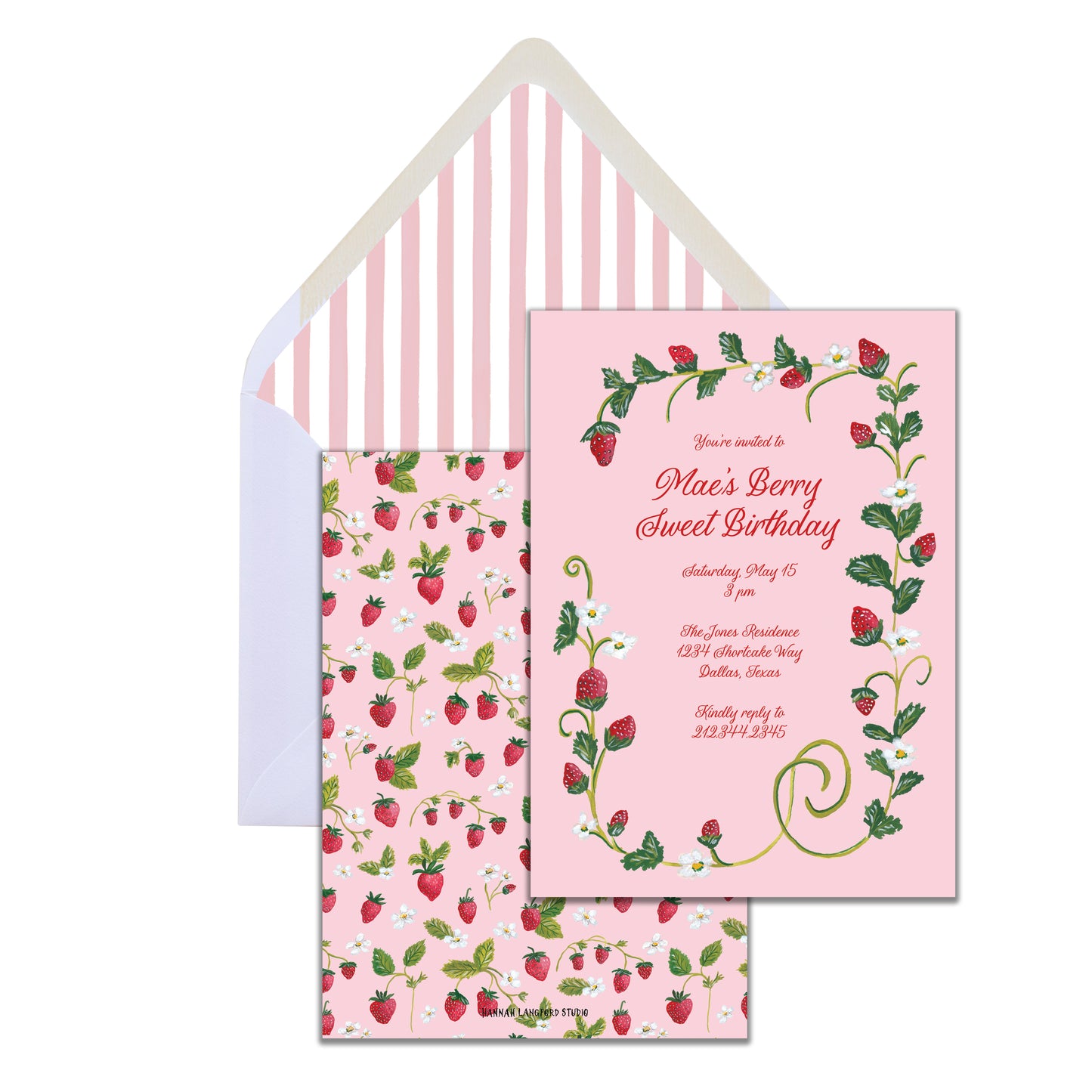 Berry Sweet Invite