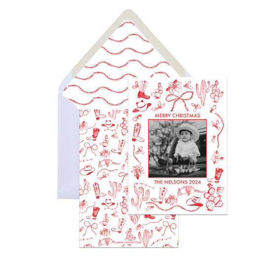 Texas-Sized Christmas Cards