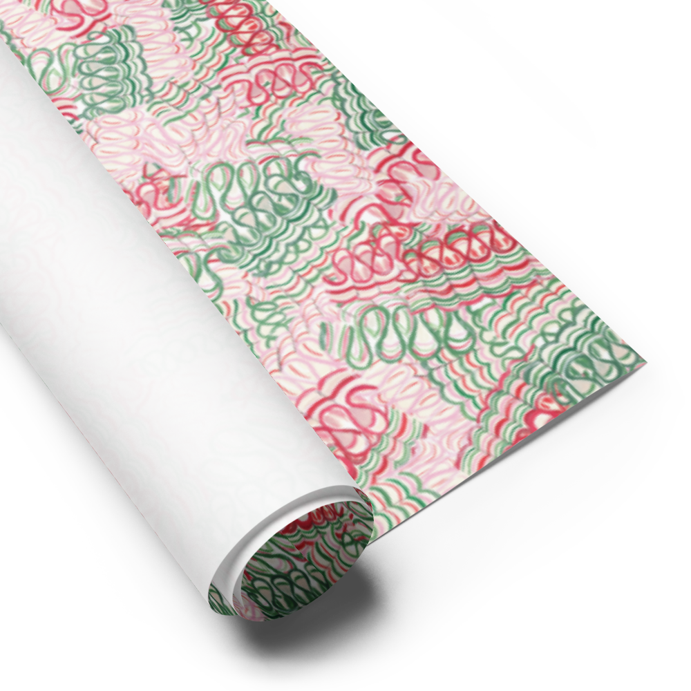 Ribbon Candy Gift Wrap